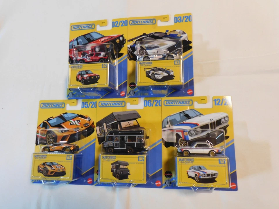 Matchbox Collettore 2025 / 2026 Box 1 - Set di 5 - Immagine 2 di 3