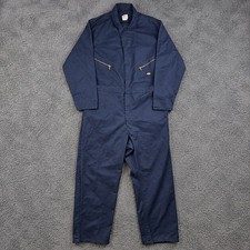 Dickies Coveralls Men's Extra Large Tall Navy Blue Mike Myers Mechanic Workwear
