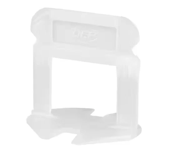 NEW QEP LASH XL White 1/16 in. W Plastic Clip Tile Leveling System (1,000-Pack) - Image 2 of 4