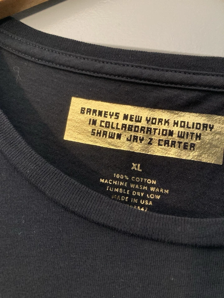 2013 СОВЕРШЕННО НОВЫЙ JAY Z x BARNEY'S Нью-Йорк праздник "NYC" РЕДКАЯ! SZ XL - Изображение 2 из 3