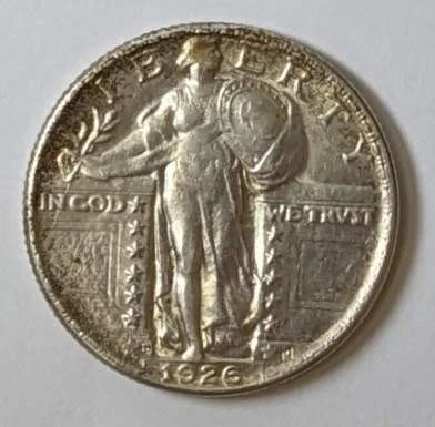 1926-D 25C A-UNC