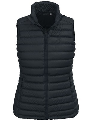 STEDMAN Damen Steppweste LUX PADDED VEST Nylon mit Reißverschluss BLUE MIDNIGHT