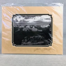 Fine Art Photography GRAND CANYON 2014  Alain Briot signed Custom Mat B&W