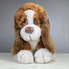 VTG Russ Berrie Co 9 Dog Baxter the Bashful Basset Plush Stuffed Animal