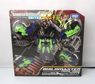 Transformers Buildmaster Prime Mode EX-06 Generations United komplett sehr guter Zustand