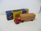 Matchbox Lesney Major Pack M-7 Cattle Truck- BLACK WHEELS, boxed