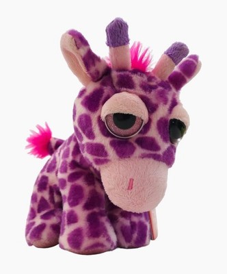 Russ Lil Peepers Violet Purple Pink Giraffe Plush Stuffed Animal Zoo 7in