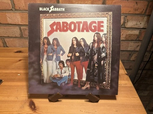 BLACK SABBATH SABOTAGE 1975 NEMS TEXTURED EFFECT COVER.1ST UK PRESS 12" LP  VG .