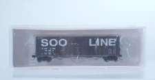 NOS Fox Valley Models SOO LINE 18824 N Scale Box Car - 81816