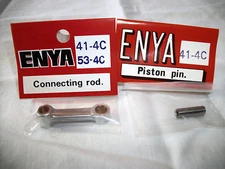 ENYA 41-4C CONNECTING ROD AND PIN NIP