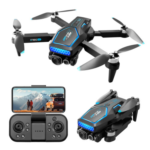 2024 New S180 Max Drone Camera Wifi Optical Flow Location Track Flight 2 Camera - Picture 10 of 26