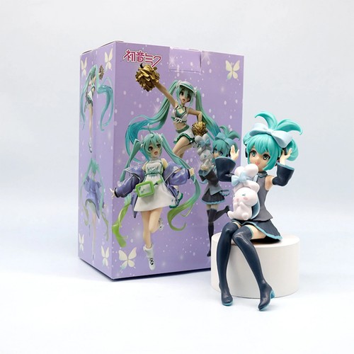 1 Stück 20 cm/7,87 Zoll Hatsune Miku X Cinnamoroll Anime Figur Kawaii Miku Action - Bild 11 von 18