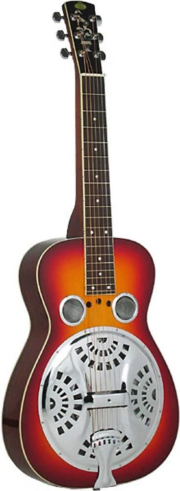 Regal RD 40 SQUARENECK RESONATOR GUITAR. Spruce top cherry