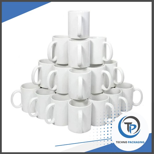 Sublimation Mugs 11oz 36 White Large Handle ORCA Coated Heat Press +Gift Boxes!! - Picture 12 of 12