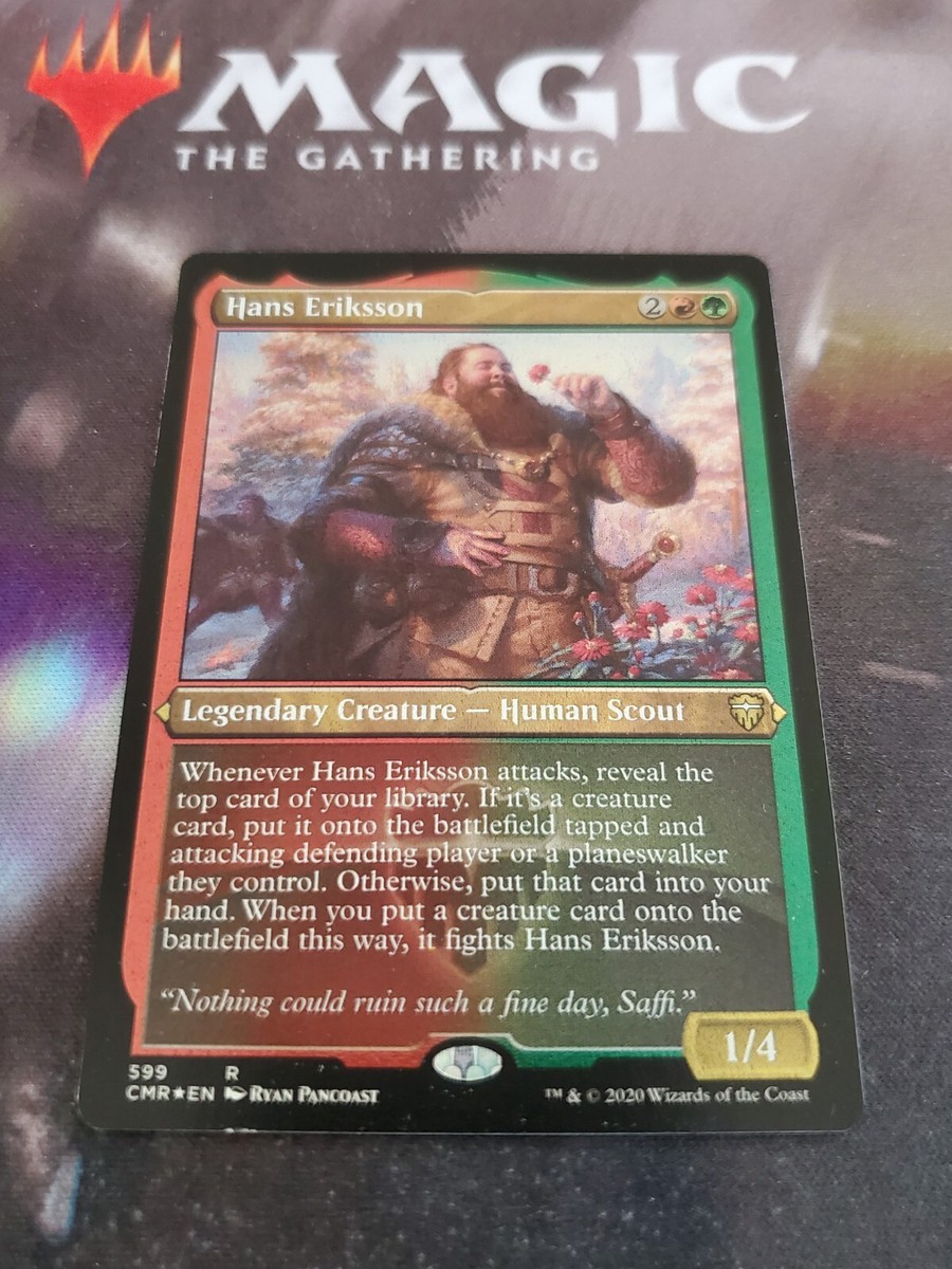 Mtg. Hans Eriksson. Foil Etched. Commander Legends. Nm | eBay