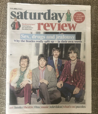 BEATLES Why They REALLY Split Up ~ Times Saturday Review 6/4/24 + Tarantino SHRI