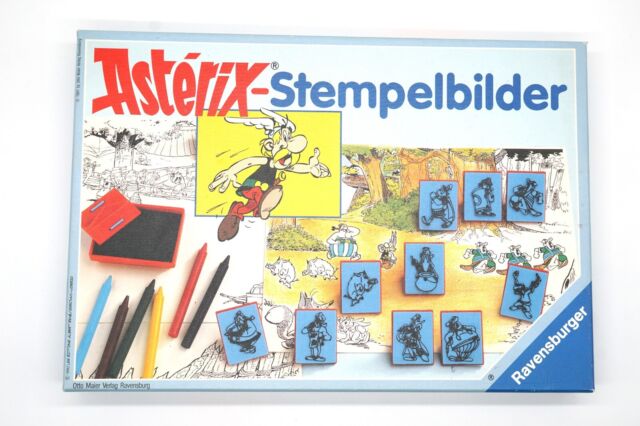 Asterix Stempelbilder Ravensburger Asterix & Obelix Stempel Set 1991 Basteln
