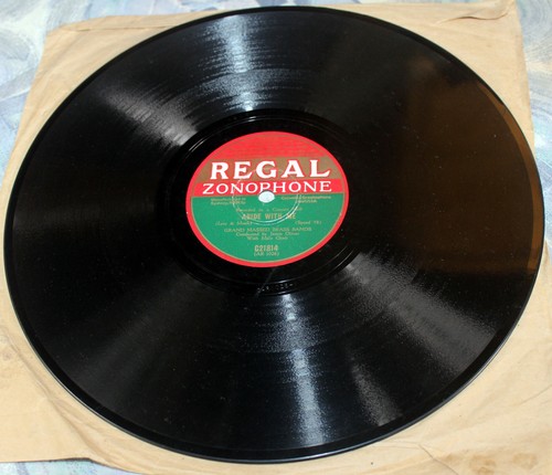 Regal Zonophone 10" Record Grand Massed Brass Bands James Oliver G21814 - Picture 2 of 2