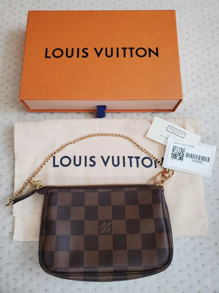 Handbags Louis Vuitton LV Lined Zip Pochette Damier