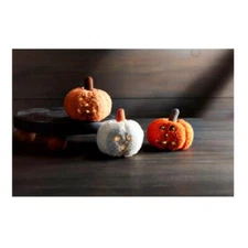Mud Pie H4 Halloween Light Up Pumpkin Sitter 40030390 - Choose Color