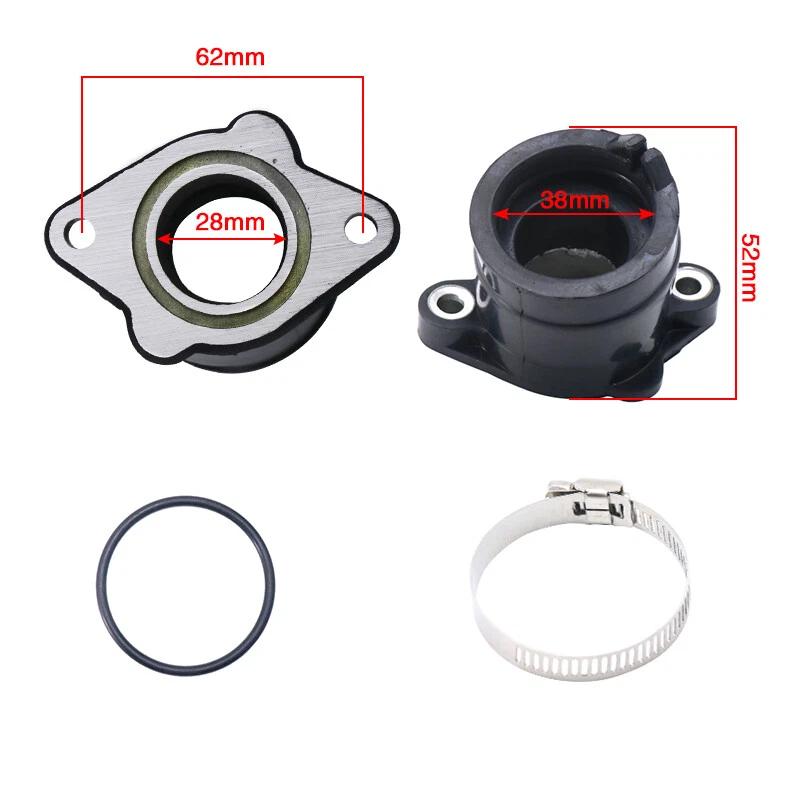 Motorcycle Carb Carburetor Intake Manifold Boots-For Honda CRF230F 16210-KPS-900 - Image 2 of 4