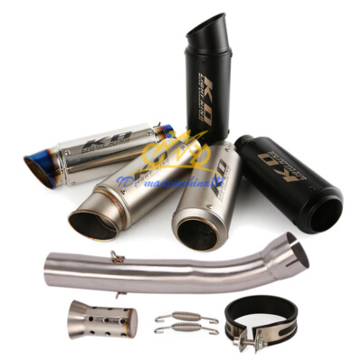 For Ducati Monster 821 1200 2019-2023 Exhaust Mid Connect Pipe Muffler DB Killer