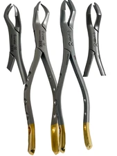 PREMIUM NEW 2 GERMAN EXTRACTING FORCEPS EXTRACTION DENTAL INSTRUMENTS-#88L & 88R