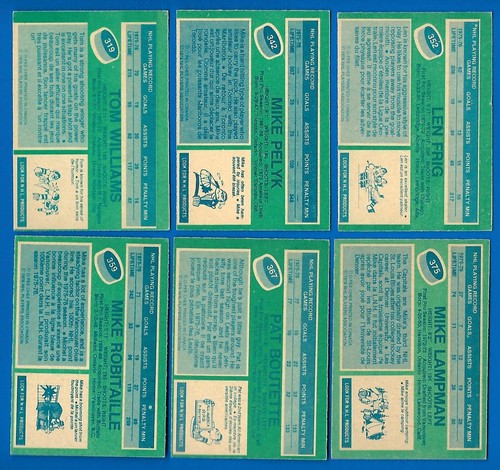 1976-77 OPC O PEE CHEE NHL HOCKEY CARD + ERROR & VARIATION 265-396 SEE LIST - Picture 193 of 281