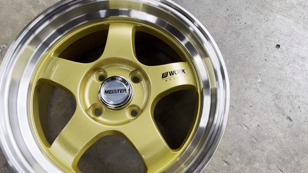 New 15x7 JS Work Meister S1 (4 Wheel) 4x100 fit HONDA TOYOTA