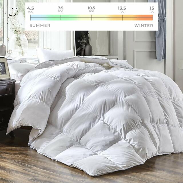 Snuggledown Goose Feather And Down 13 5 Tog All Seasons Duvet