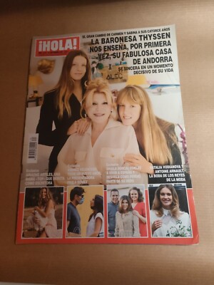 iHOLA! Magazin 2020/3974 Baronesa Thyssen, Ariadne Artiles, Andres Velencoso 