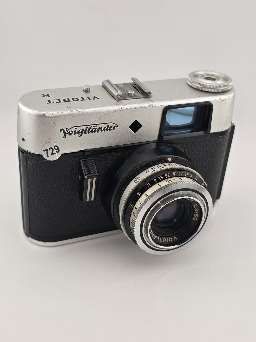 Voigtlander vitoret R lanthar 2.8/50 Prontor 125 Vintage camera