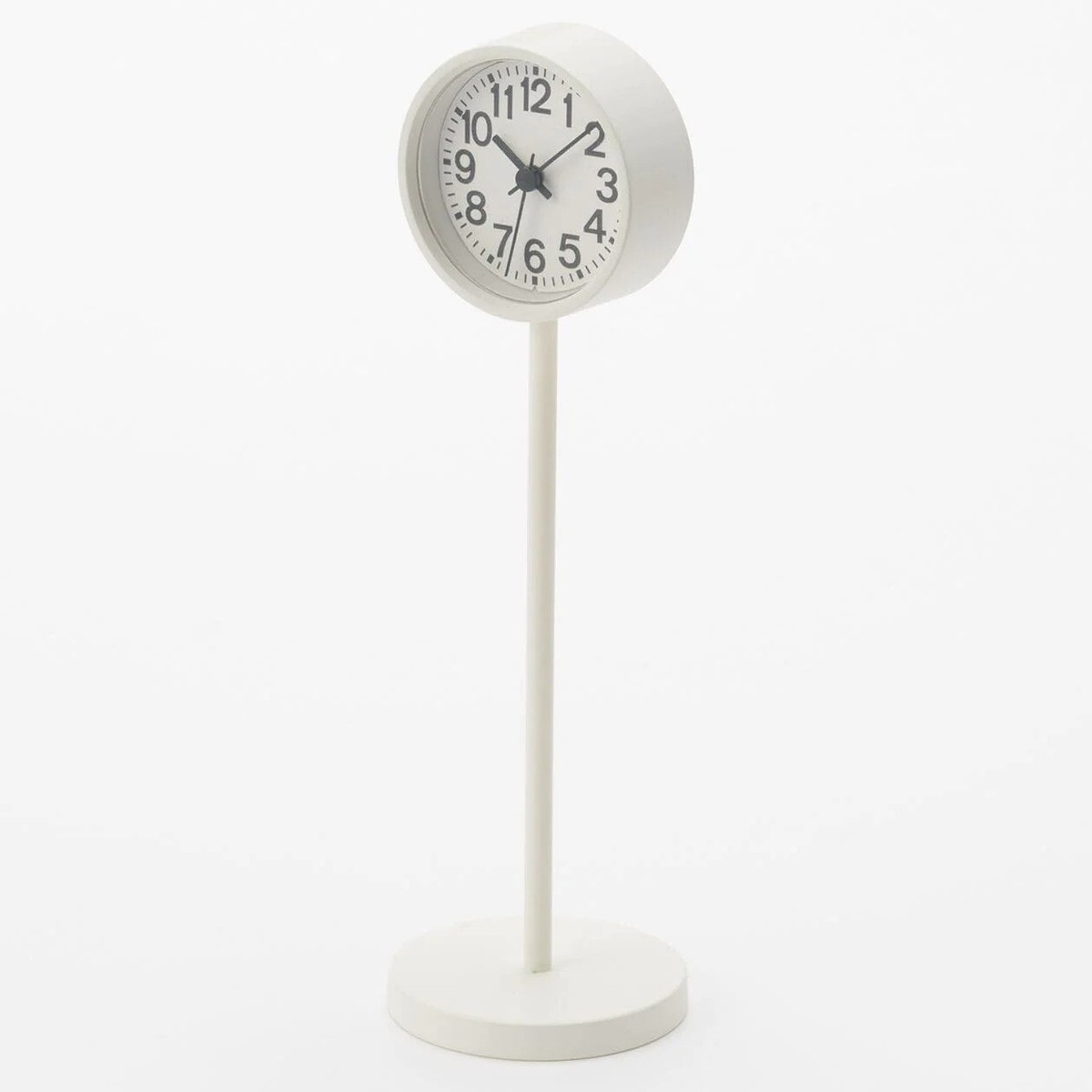 MUJI Park Clock / Quartz Clock Mini XMJ-PCM2 WHITE 7.16 inch