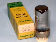 VACUUM TUBE ~ 85A1 / 0E3 ~ AMPEREX ~ NOS ~ 85A1 / 0E3