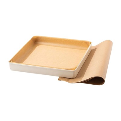 100pcs Pre Cut Nonstick Parchment Paper Oil Absorbing Sheet For Half Sheet Pans