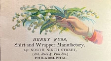 Antique Victorian Era Trade Card - Check Out My Store!
