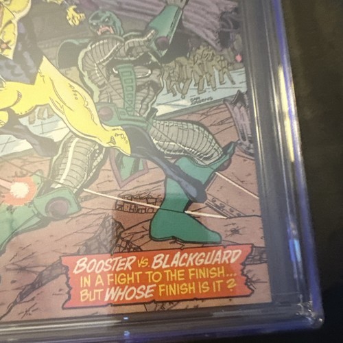 Booster Gold #1 CGC 9.6 White Pages 1st Appearance Skeets/Blackguard Newsstand - Picture 11 of 13