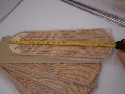 Emerson Natural Wicker 52in Replacement Blades B52NA 0 - Picture 4 of 6