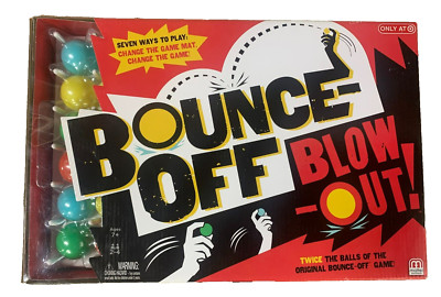 Mattel Boardgame Bounce-Off Blow-Out! Box VG+/EX: Target Exclusive