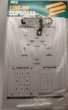 Dick's Double-Sided Dry Erase Coach Baseball Softball Lineup Clipboard W/Marker
