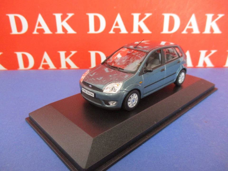 Die cast 1/43 Modellino Auto Ford Fiesta MK.V 5 porte Green M. 2002 - Immagine 2 di 4
