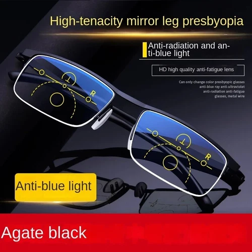 Transition Reading Glasses Photochromic Blue Light Blocking Near Far Multifocal - Picture 9 of 27