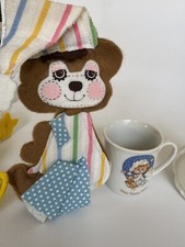 Vintage Teddy Beddy Bear Musical Mobile Nursery Baby Cloud Star Moon  1982 Mug