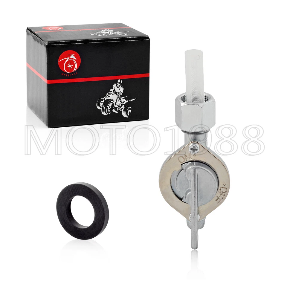 Válvula de combustible Petcock 14 mm para Yamaha 73 74 SC500 1976-1981 TT500 322-24500-02-00 Foto 4 de 4