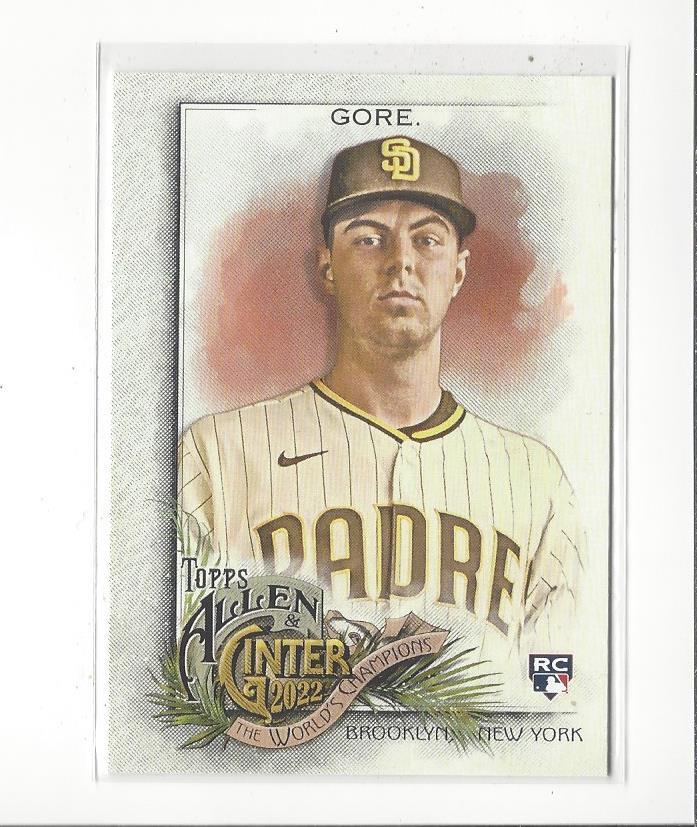 2022 Topps Allen and Ginter #228 MacKenzie Gore RC Rookie Padres Nationals