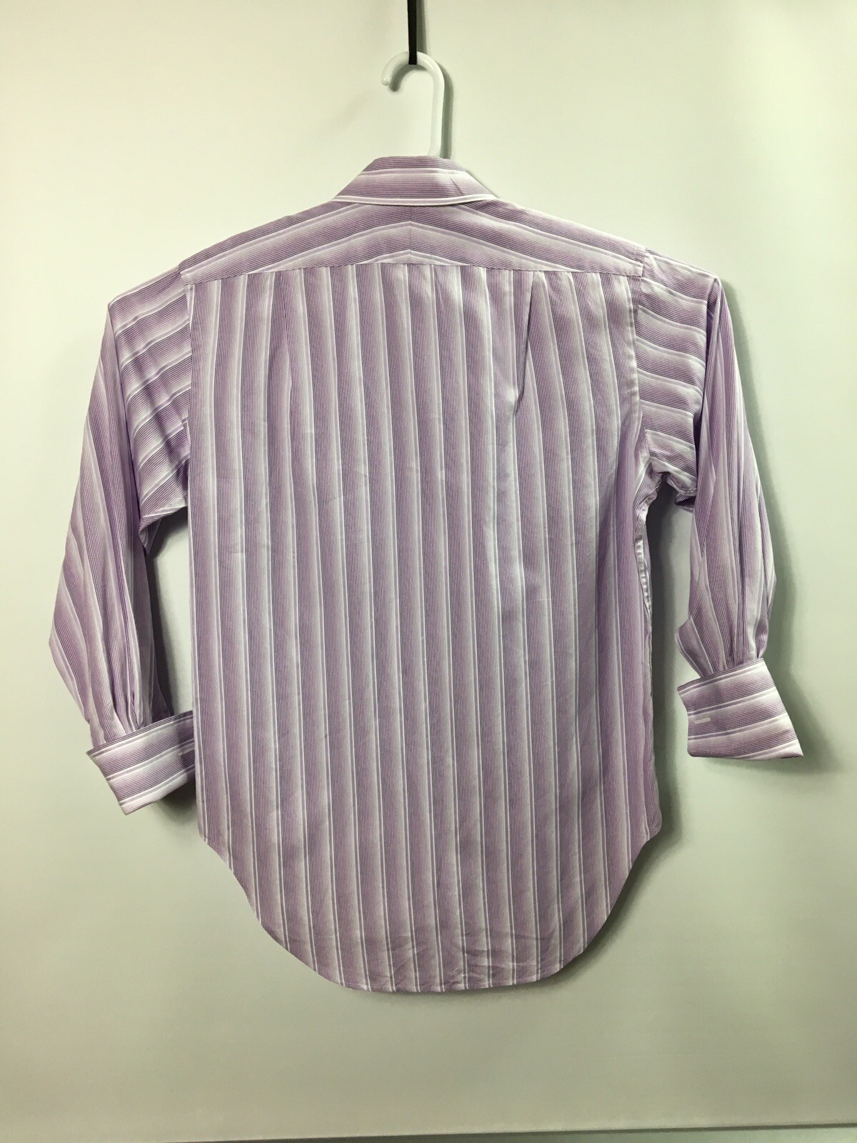 T M Lewin Dress shirt French Cuff Lewin 100 purple St… Gem