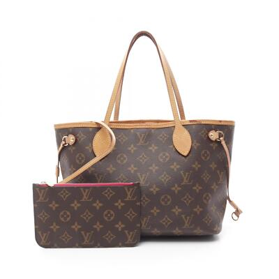 LOUIS VUITTON Neverfull PM Schultertasche Tasche M41245 Monogram