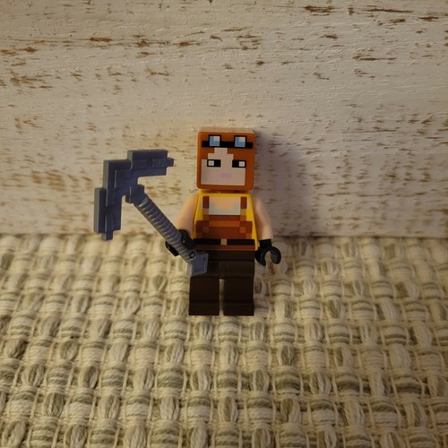 Lego Minecraft Blacksmith Minifigure Creeper Mine Min072 Ebay