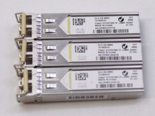 Lot of 3 Cisco GLC-SX-MMD 1000BASE-SX Transceiver Modules