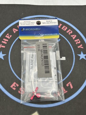 MicroHeli. MH-NCPX101. Aluminum Main Rotor Hub (RED) BLADE NANO CPX